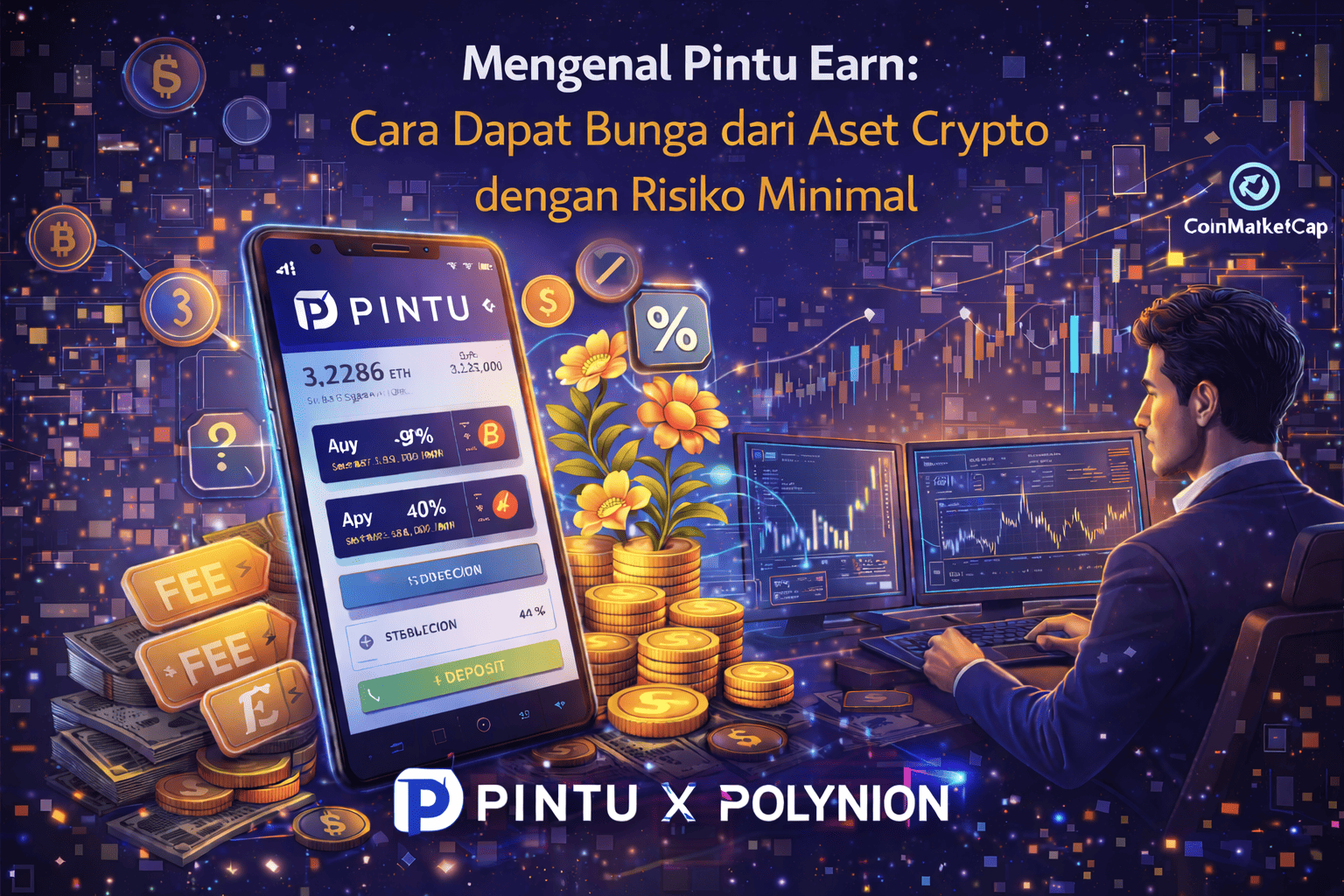 Pintu Earn: Cara Dapat Bunga Crypto dengan Risiko Minimal