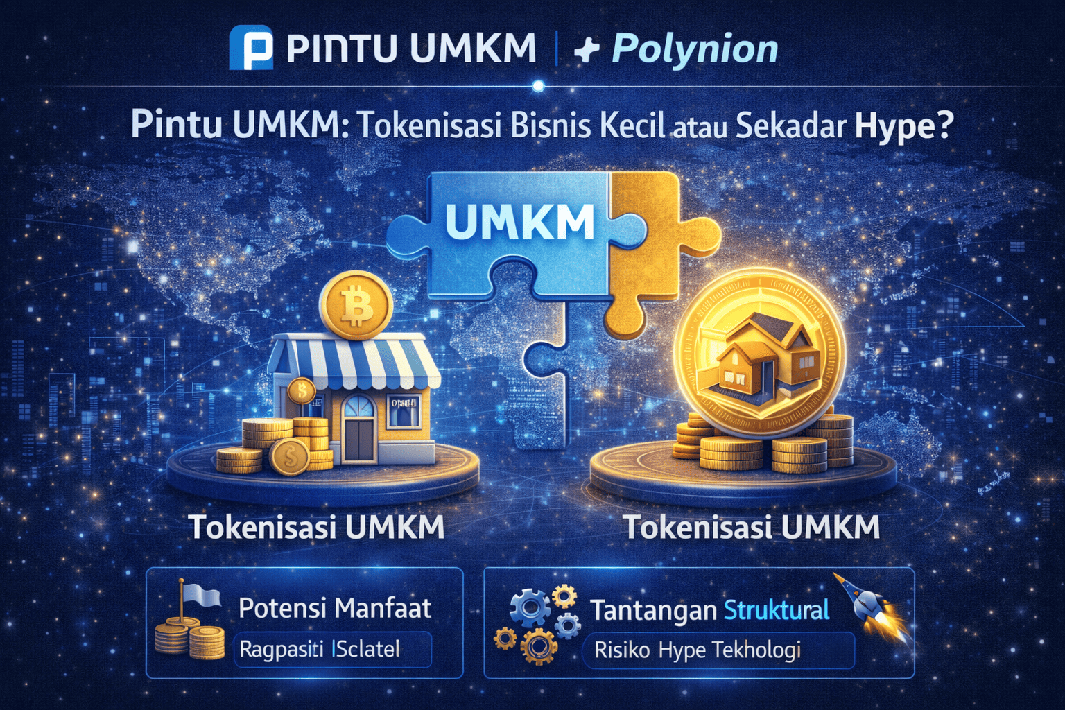 Pintu UMKM: Tokenisasi Bisnis Kecil atau Sekadar Hype?