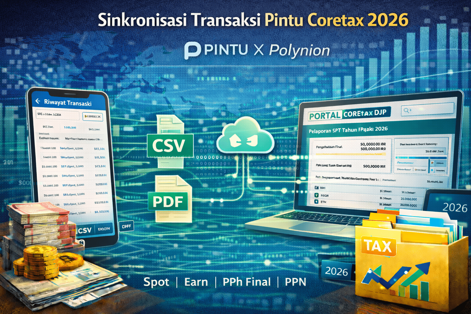Sinkronisasi Transaksi Pintu Coretax 2026