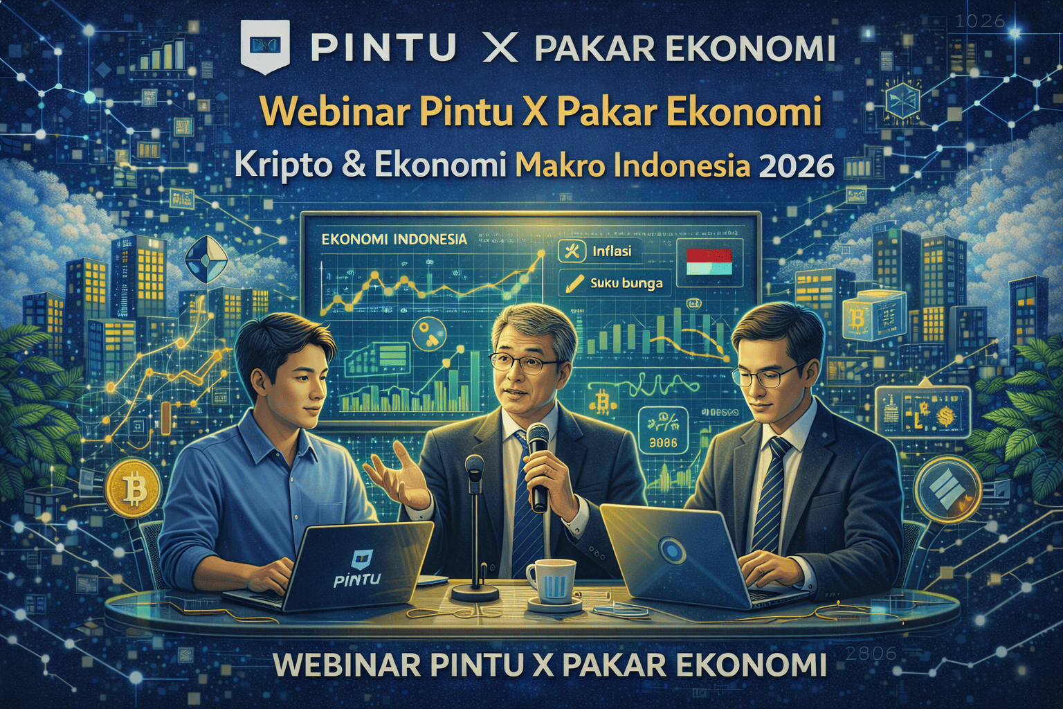 Webinar Pintu: Diskusi Kripto & Ekonomi Makro Indonesia 2026